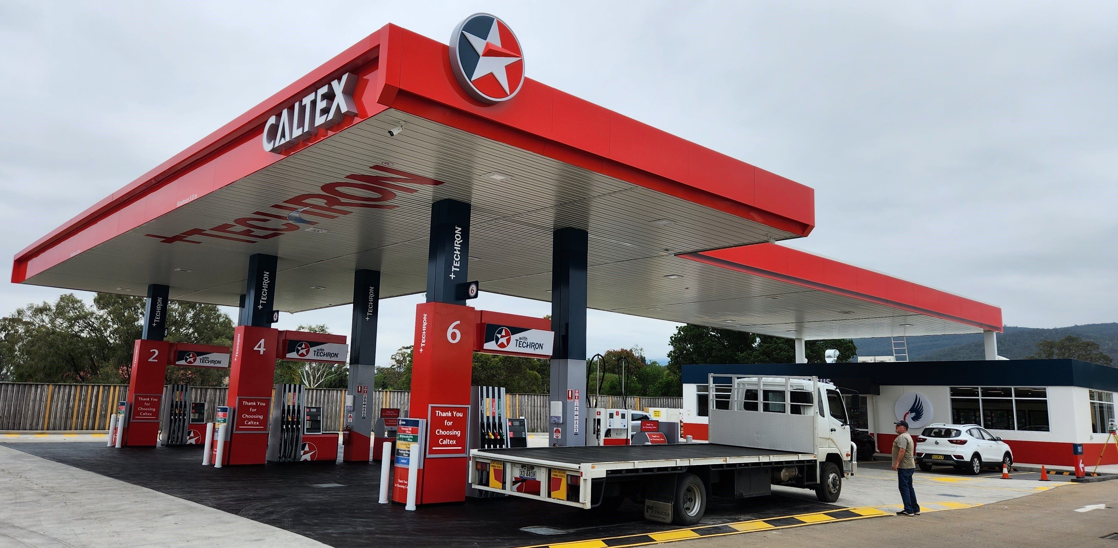 Caltex Scone forecourt