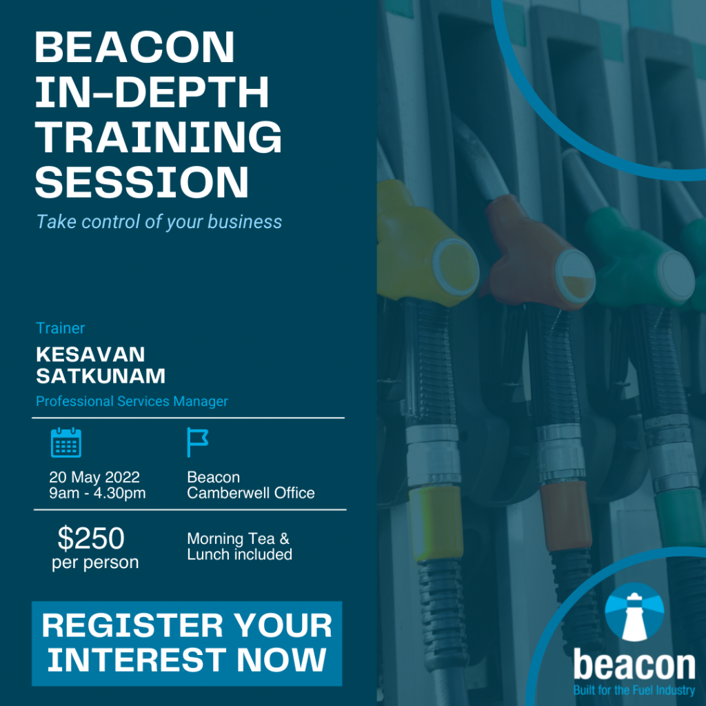 Please join us for our first Beacon In-Depth Training Session!
